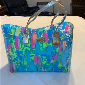 Lilly Pulitzer beach bag